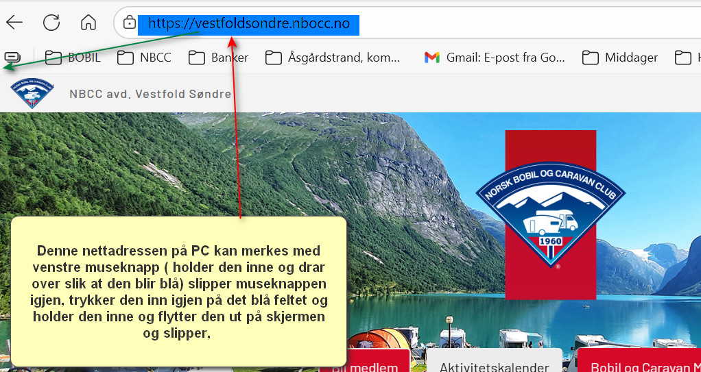 Artikkelbilde til artikkelen LAGE SNARVEI TIL NETTSIDEN VÅR !?
